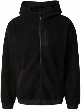 LEVI'S ® Tepláková bunda 'Pop Hooded Sherpa'  čierna