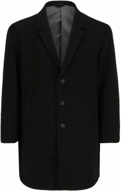 Jack & Jones Plus Prechodný kabát 'MORRISON'  čierna