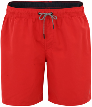 Jack & Jones Plus Plavecké šortky 'Fiji'  červená
