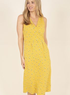 Yellow Patterned Dress Brakeburn - Women