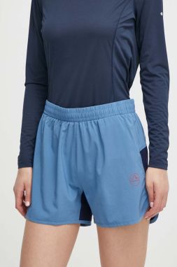 Športové krátke nohavice LA Sportiva Sudden dámske, vzorované, stredne vysoký pás, Q58644643
