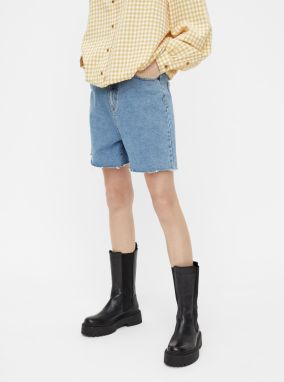 Blue denim shorts . OBJECT Penny - Women