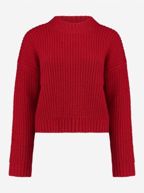 Haily ́s Red Short Sweater Hailys Joy - Women