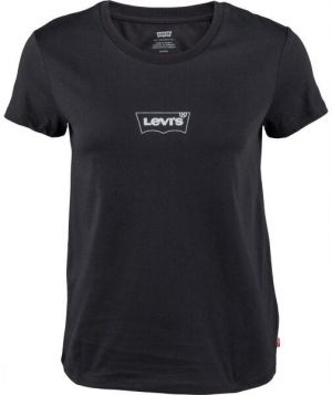 Levi's® THE PERFECT TEE Dámske tričko, čierna, veľkosť