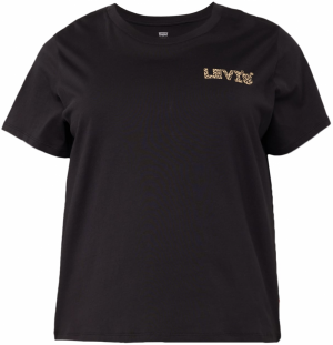 Levi's® Plus Tričko 'PL Perfect Tee'  béžová / čierna