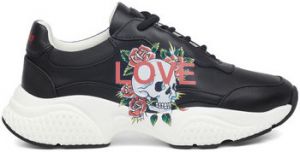 Módne tenisky Ed Hardy  Insert runner-love black/white