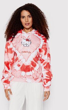 HYPE Mikina HELLO KITTY TWAO-2093 Červená Regular Fit