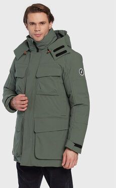 Save The Duck Parka P40181M SMEG15 Zelená Regular Fit