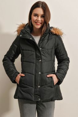 Bigdart 5065 Nafukovací kabát s kapucňou - čierny