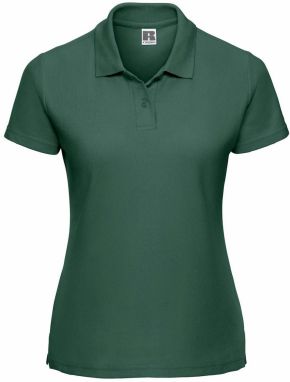 Polycotton Women's Green Polo Shirt Russell