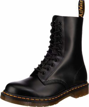 Dr. Martens Šnurovacie čižmy  žltá / čierna