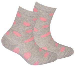 Gatta G34.01N Cottoline girls' socks patterned 27-32 white 227