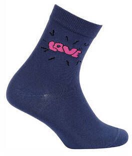 Gatta G34.01N Cottoline girls' socks modeled 27-32 navy 496