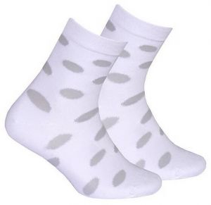 Gatta G34.01N Cottoline girls' socks patterned 27-32 aluminum 227