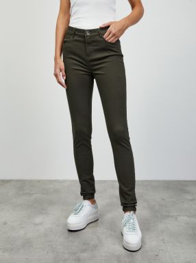 Kaki dámske slim fit nohavice ZOOT Baseline Anna