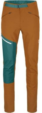 ORTOVOX BRENTA PANTS M Pánske outdoorové nohavice, oranžová, veľkosť