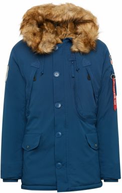 ALPHA INDUSTRIES Zimná parka 'Polar'  tmavomodrá