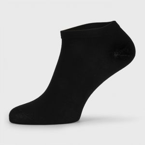 Čierne bambusové ponožky nízke