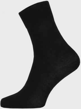 Čierne bambusové ponožky vysoké
