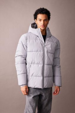 DEFACTO Regular Fit Recycled Filling Puffer Jacket