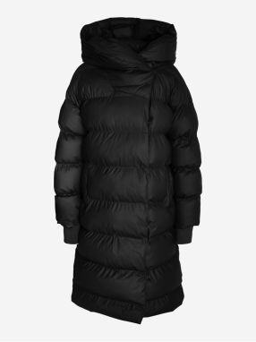 Black Ladies Quilted Winter Coat Noisy May Sky - Women