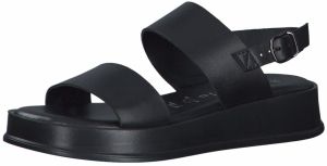 TAMARIS Sandále  čierna