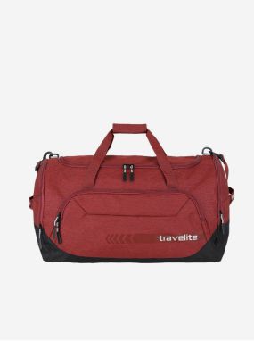 Červená cestovná taška Travelite Kick Off Duffle L Red