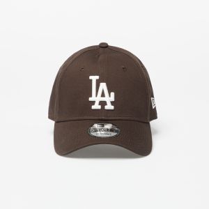 New Era Los Angeles Dodgers League Essential 9FORTY Adjustable Cap Brown Suede/ Off White