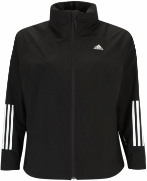 ADIDAS SPORTSWEAR Outdoorová bunda 'Bsc 3-Stripes Rain.Rdy '  čierna / biela