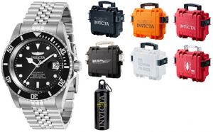 Invicta VÝHODNÝ SET Automatic Pro Diver 29178 + stylový kufr + cestovní láhev