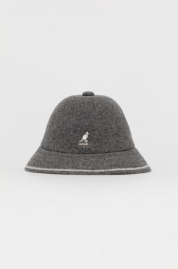 Klobúk Kangol K3181ST.FO039-FO039, šedá farba, vlnený