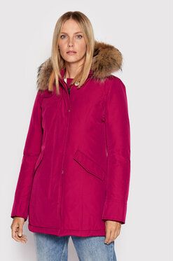 Woolrich Vatovaná bunda Arctic Raccoon CFWWOU0538FRUT0001 Ružová Regular Fit