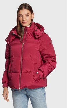 Woolrich Vatovaná bunda Alsea CFWWOU0699FRUT1148 Bordová Regular Fit