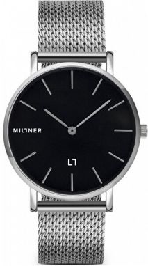 Millner Mayfair Silver Black 39 mm
