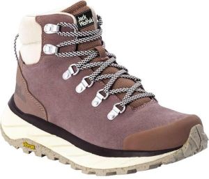 Jack Wolfskin TERRAVENTURE URBAN MID W Dámska turistická obuv, ružová, veľkosť