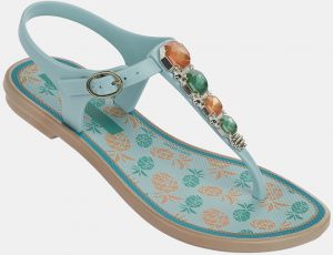 Modré dievčenské sandále Grendha