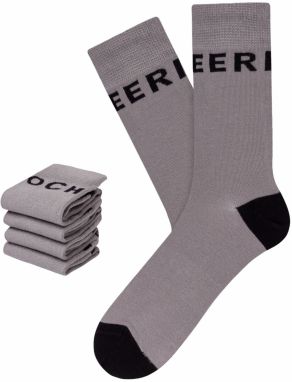 CHEERIO* Ponožky 'Best Friend'  sivá / čierna