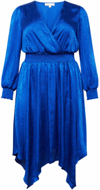 Michael Kors Plus Šaty 'FRACTAL ZEBRA'  kráľovská modrá