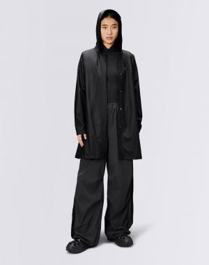 Rains A-Line W Jacket 01 Black