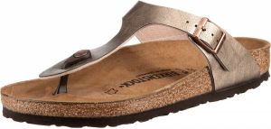 BIRKENSTOCK Žabky 'Gizeh'  bronzová