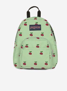 Svetlozelený detský vzorovaný batoh Jansport Half Pint