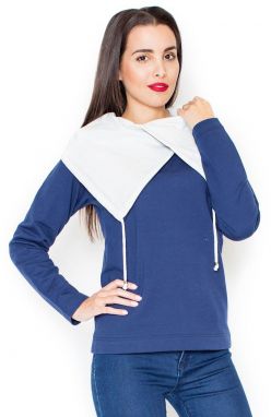 Katrus Woman's Hoodie K140 Navy Blue