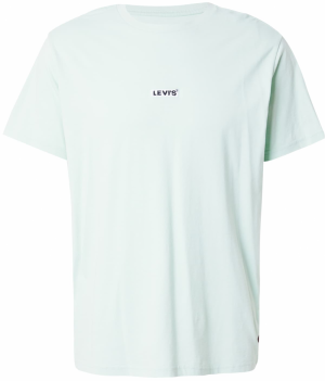 LEVI'S ® Tričko 'SS Relaxed Baby Tab Tee'  svetlozelená / čierna / šedobiela