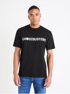 Čierne pánske tricko Celio Ghostbusters