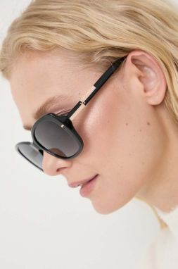 Slnečné okuliare Carolina Herrera dámske, čierna farba, HER 0176/G/S
