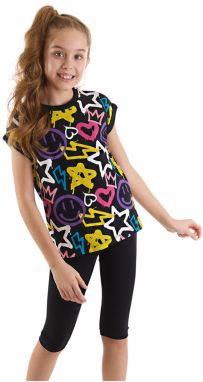 mshb&g Street Style Girls Kids T-Shirt Leggings Suit