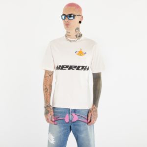 HERON PRESTON HP Globe Burn Short Sleeve Tee Pink/ Black