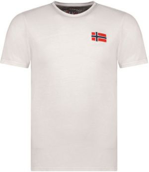 Tričká s krátkym rukávom Geographical Norway  SW1269HGNO-LIGHT GREY