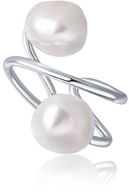 JwL Luxury Pearls Luxusné barokový prsteň s pravými perlami JL0625