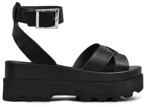 Sandále Altercore Zoe dámske, čierna farba, na platforme